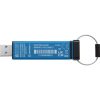 Kingston 16GB IronKey Keypad 200 USB 3.2 Gen 1 pendrive kék