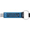 Kingston 32GB IronKey Keypad 200 USB 3.2 Gen 1 pendrive kék