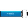 Kingston 128GB IronKey Keypad 200 USB-C 3.2 Gen 1 pendrive kék