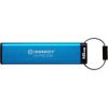 Kingston 16GB IronKey Keypad 200 USB-C 3.2 Gen 1 pendrive kék
