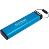 Kingston 256GB IronKey Keypad 200 USB-C 3.2 Gen 1 pendrive kék