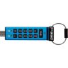 Kingston 256GB IronKey Keypad 200 USB-C 3.2 Gen 1 pendrive kék