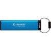 Kingston 8GB IronKey Keypad 200 USB-C 3.2 Gen 1 pendrive kék