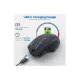 GENIUS IMICE Vezeték nélküli egér optikai, G-1800RC BK, 1600dpi, USB, Fekete, tölthető akku