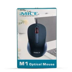   GENIUS IMICE Vezetékes egér optikai, M1/M9, 1000dpi, USB, Fekete