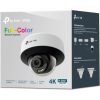 TP-Link IP dómkamera - InSight S285 (FullColor, 8MP, 4mm, IP67, IK10,  H265+, LED+IR30m, PoE, mikr., hangsz.; fém ház)