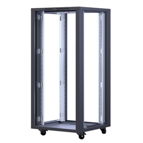 FORMRACK 20U Interline 600x600 19" szabadon álló rack szekrény - RAL9005 fekete