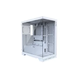   ADATA XPG Ház Midi ATX Invader X, 5x120mm RGB ventilátor, Tápegység nélkül, üvegfalú, fehér