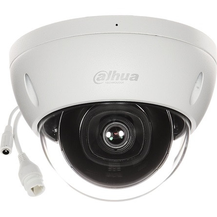 Dahua IP dómkamera - IPC-HDBW2541E-S (5MP, 2,8mm, kültéri, H265+, IR30m, IP67, ICR, WDR, SD, PoE,IK10, SMD Plus, mikr.)