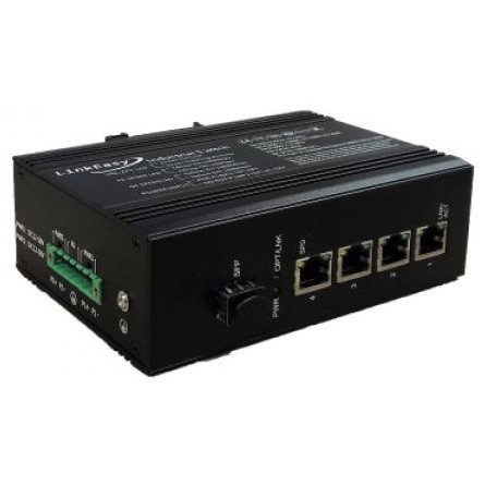 MikroTik ISW-104-PWR LinkEasy Industrial PoE switch