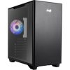 InWin A5 táp nélküli ablakos Mid Tower számítógépház fekete