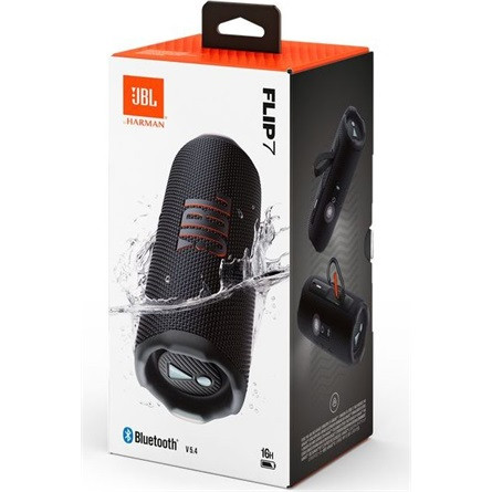 JBL Flip 7 vízálló hangszóró fekete