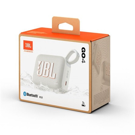 JBL Go 4 vízálló 1.0 hangszóró fehér