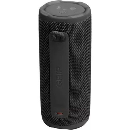 JBL GRIP BLK hordozható bluetooth  hangszóró, fekete, app vezérlés, USB, vízálló, porálló, beépített hangulat világítás