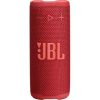 JBL GRIP RED hordozható bluetooth  hangszóró, piros, app vezérlés, USB, vízálló, porálló, beépített hangulat világítás