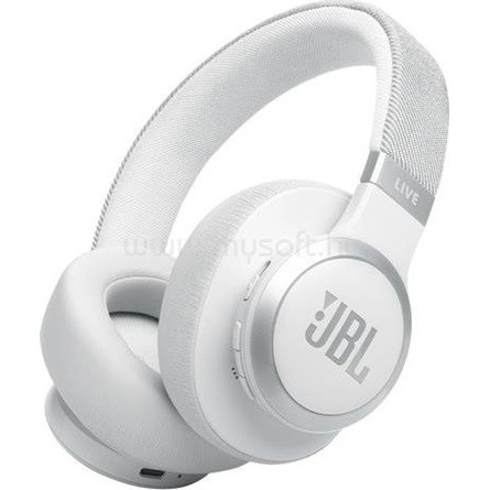 JBL LIVE 770 BTNC Bluetooth fehér zajszűrős fejhallgató