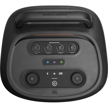 JBL PARTYBOX 520 EP, Bluetooth hangsugárzó, AI sound boost, 15 óra játékidő, fényshow, 400W, 3 db hangszóró