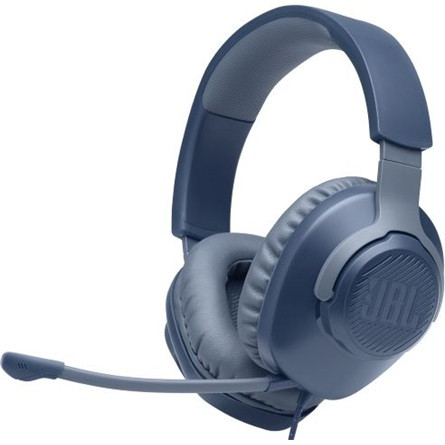 JBL QUANTUM100BLU gaming fejhallgató headset kék