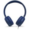 JBL T500 fejhallgató headset kék