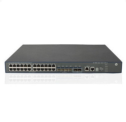 HP HI 5500-24G-4SFP w/2 Intf Slts Switch