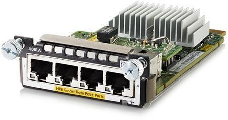 HPE Aruba 3810M/2930M 4 Smrt Rte PoE+ Module