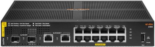 HPE Aruba 6100 12G CL4 2SFP+ 139W Switch