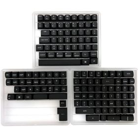   Keychron Full Keycap Set, OSA Profile, ABS Material, Laser Engraving - ISO HU Layout - Black