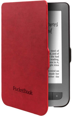 PocketBook tok, Shell COVER Bright RedBlack