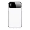 Joyroom iPhone XS Max 6.5 JOYROOM DREAMLAND telefonvédő szilikon keret üveg hátlap ÁTLÁTSZÓ