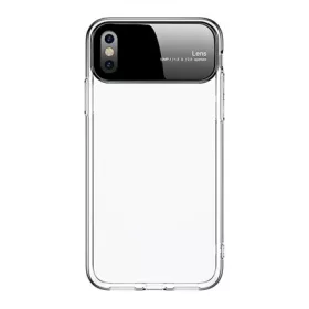   Joyroom iPhone XS Max 6.5 JOYROOM DREAMLAND telefonvédő szilikon keret üveg hátlap ÁTLÁTSZÓ