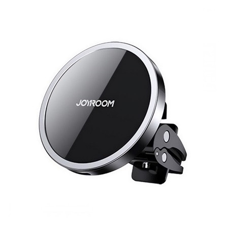 Joyroom JR-ZS240 VENT 15W telefon vezeték nélküli töltő adapter / autós tartó fekete