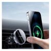 Joyroom JR-ZS240 VENT 15W telefon vezeték nélküli töltő adapter / autós tartó fekete
