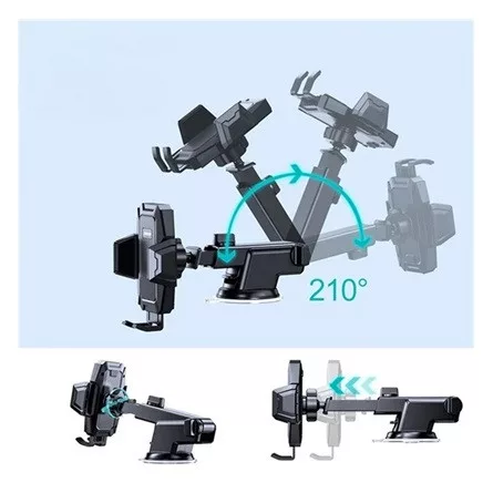 Joyroom JR-ZS285 telefon autós tartó műszerfalra fekete