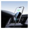 Joyroom JR-ZS409_B 15W telefon vezeték nélküli töltő adapter / autós tartó fekete