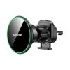 Joyroom JR-ZS412 15W telefon vezeték nélküli töltő adapter / autós tartó fekete