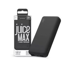   HAFFNER JUICE UNIVERZÁLIS HORDOZHATÓ, ASZTALI AKKUMULÁTOR TÖLTŐ - ECO MAX POWER BANK - 2XUSB +TYPE-C - 20.000 MAH - FEKETE