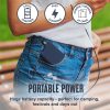 HAFFNER JUICE UNIVERZÁLIS HORDOZHATÓ, ASZTALI AKKUMULÁTOR TÖLTŐ - ECO 3 POWER BANK - 2XUSB +TYPE-C - 10.000 MAH - SÖTÉTKÉK