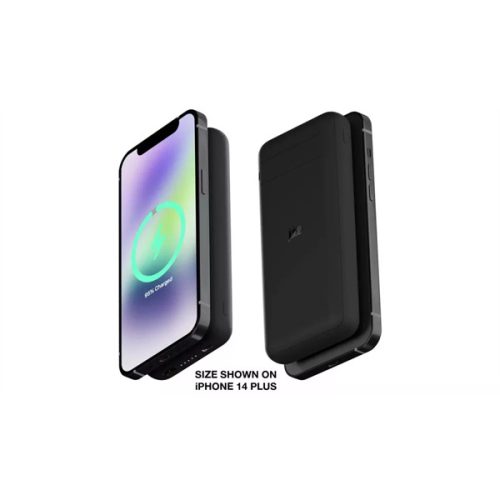 HAFFNER JUICE UNIVERZÁLIS HORDOZHATÓ, ASZTALI AKKUMULÁTOR TÖLTŐ - ECO 7 MAGTEC POWER BANK - USB + TYPE-C - 20.000 MAH - FEKETE