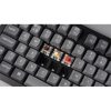 Keychron K10 Max Bluetooth / vezeték nélküli / USB magyar Keychron Super Red mechanikus billentyűzet fekete