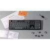 Keychron K10 Max Bluetooth / vezeték nélküli / USB magyar Keychron Super Brown mechanikus billentyűzet fekete