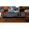 Keychron K10 Max Bluetooth / vezeték nélküli / USB magyar Keychron Super Brown mechanikus billentyűzet fekete
