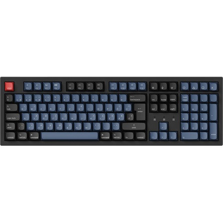 Keychron K10 Pro Bluetooth / USB magyar gaming Hot-swap Gateron G Pro Red mechanikus billentyűzet