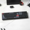 Keychron K10 Pro Bluetooth / USB magyar gaming Hot-swap Gateron G Pro Brown mechanikus billentyűzet