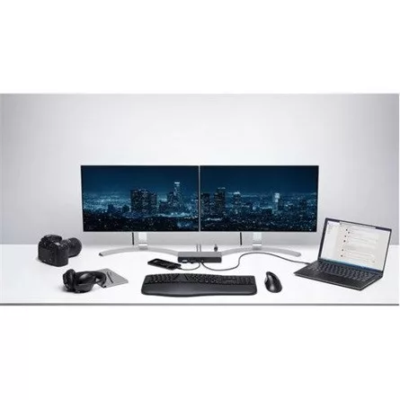 KENSINGTON Dokkoló (SD5700T Thunderbolt™ 4 Dual 4K Docking Station with 90W PD - Windows/macOS)