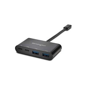 Kensington CH1000 4-portos USB-C USB3.0 hub fekete