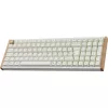 Keychron K4 HE Bluetooth / vezeték nélküli magyar gaming Gateron double-rail magnetic nebula mechanikus billentyűzet feh