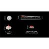 Keychron K5 Max Bluetooth / vezeték nélküli / USB magyar low profile mechanical 2.0 red mechanikus billentyűzet fekete-s