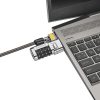 Kensington ClickSafe® 2.0 3-az 1-ben kombinációs laptopzár (T-Bar, Nano & Wedge)