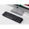 Keychron K7 Gateron RGB Backlight ISO vezeték nélküli angol gaming Hot-swap Gateron Optical Blue mechanikus billentyűzet