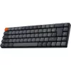 Keychron K7 Gateron RGB Backlight ISO vezeték nélküli angol gaming Hot-swap Gateron Optical Blue mechanikus billentyűzet